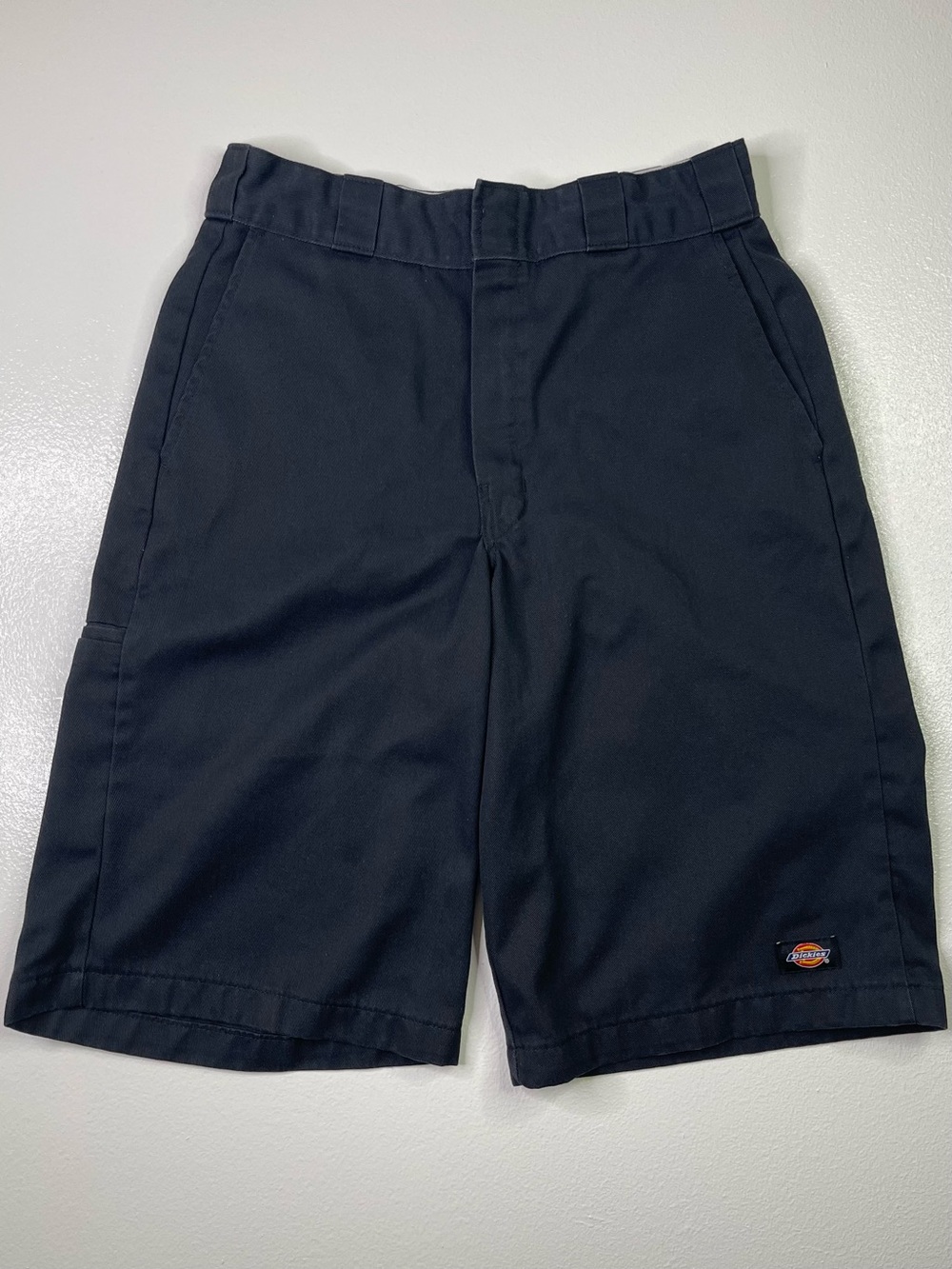 Dickies Loose Fit Black Multi-Pocket Work Shorts Size 30